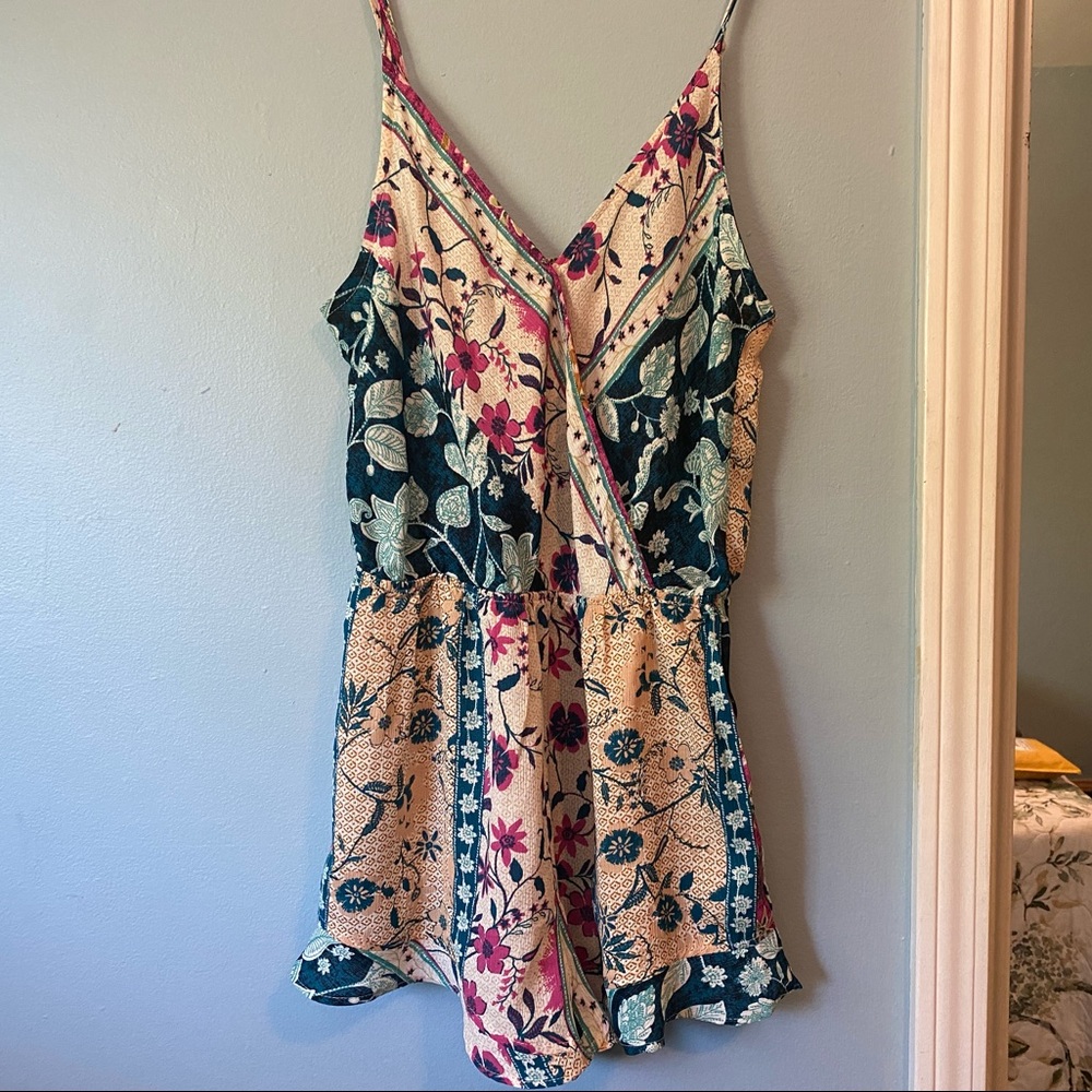 Spring flowers Romper